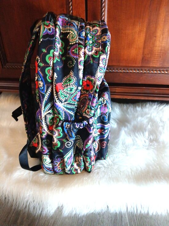 VERA BRADLEY KIEV PAISLEY (Retired) Large Lots of Pocket/Dividers Black Paisley
